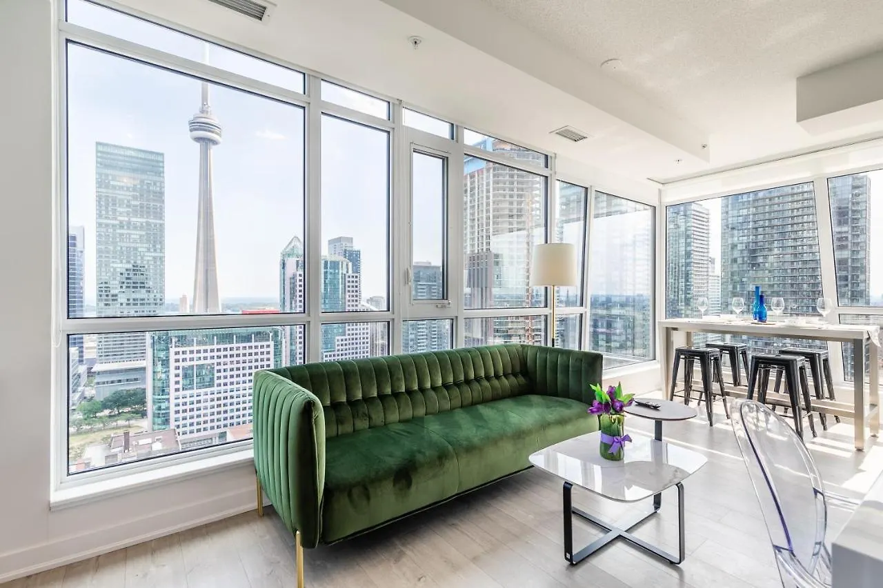 Luxury 2 Bedroom In The Heart Of Entertainment District W/ Cn Tower View Toronto