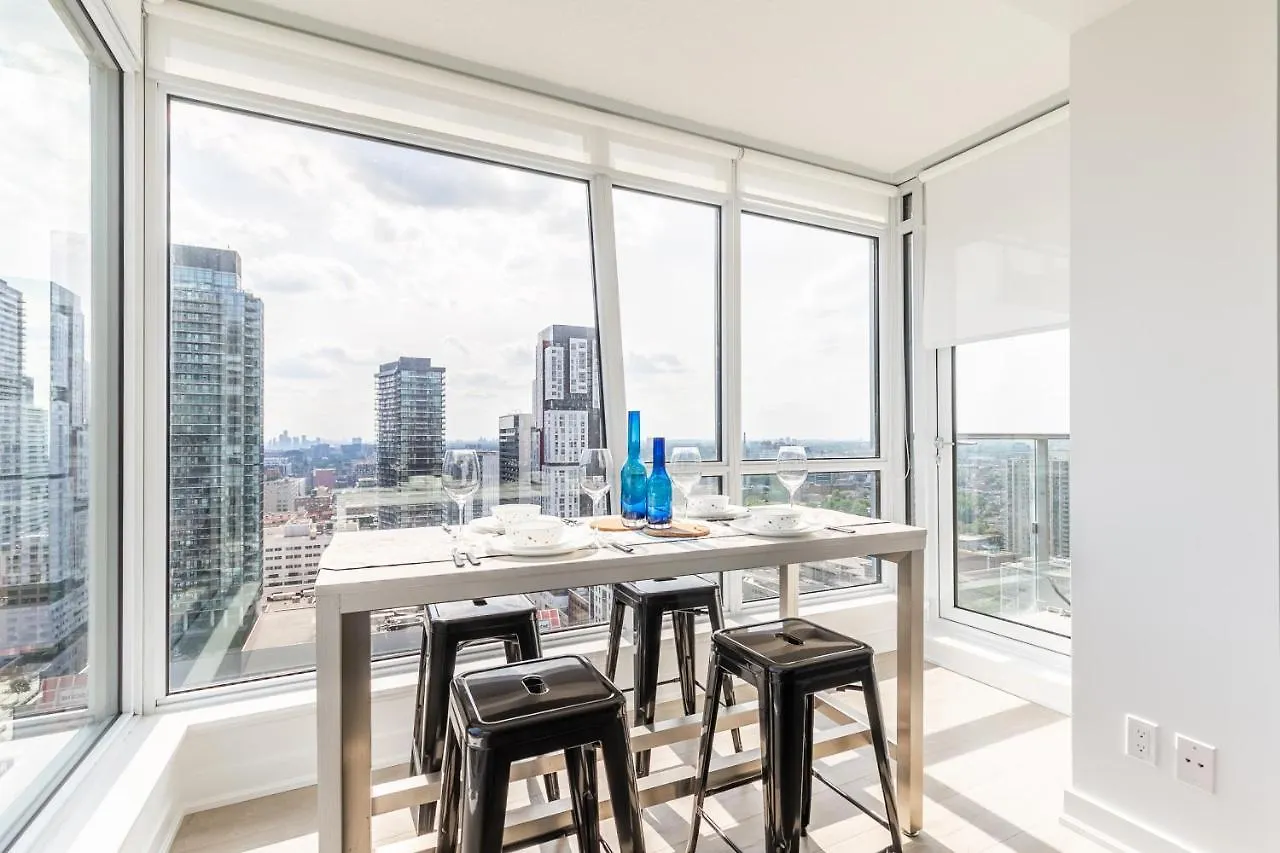 Luxury 2 Bedroom In The Heart Of Entertainment District W/ Cn Tower View Toronto Appartement