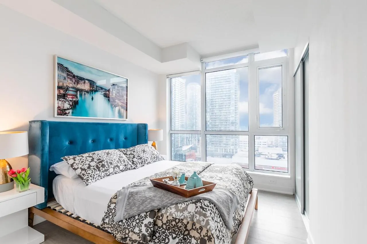 Luxury 2 Bedroom In The Heart Of Entertainment District W/ Cn Tower View Toronto