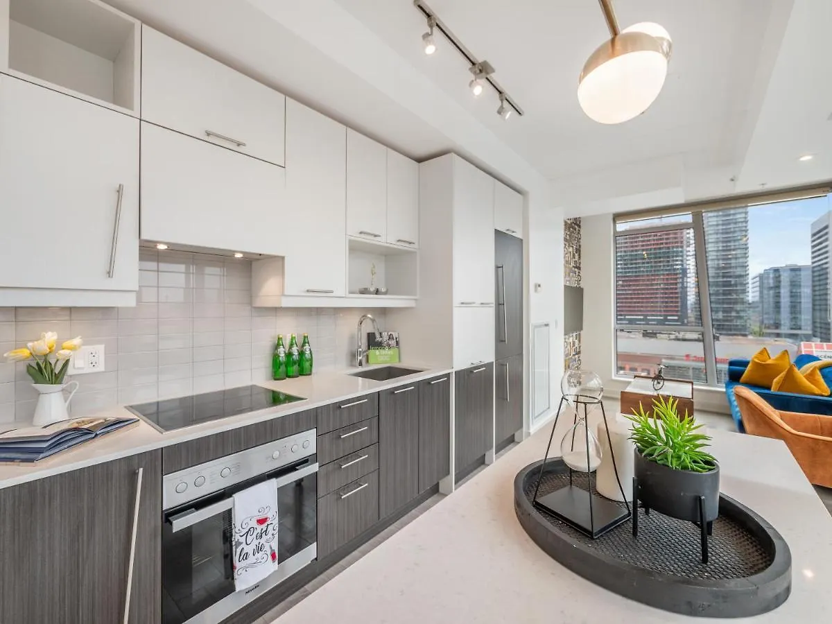 Luxury 2 Bedroom In The Heart Of Entertainment District W/ Cn Tower View Toronto Appartement